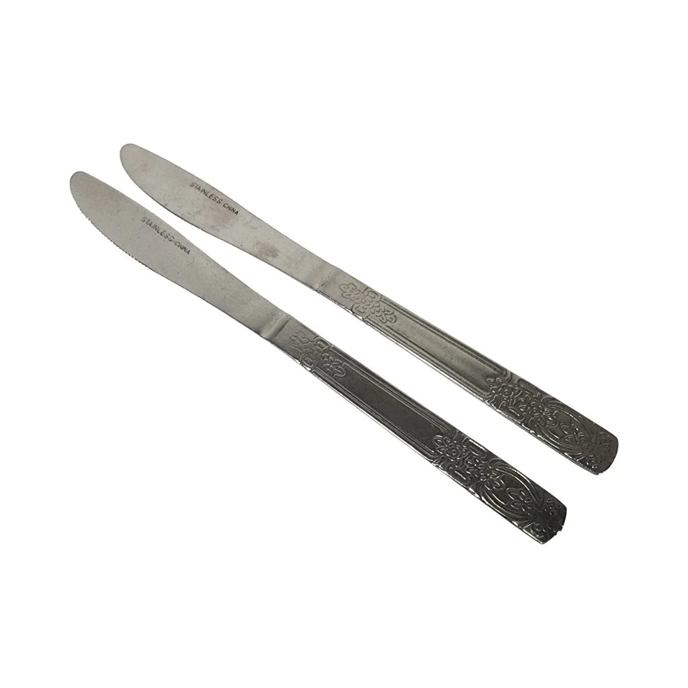 Set of 2 Stainless China Stanley Roberts Verona Knives‎